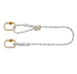 Karam PN241 Work Positioning Lanyard with Ring Type Adjuster, Length: 2 m