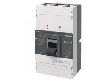 Siemens Sentron 3VL MCCB 1000 A, 3 Pole, 55 KA, O/L & S/C, Microprocessor Based Trip Unit ETU10 LI