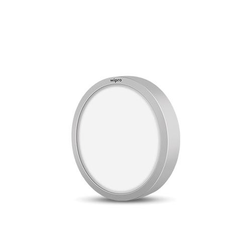 Wipro Garnet 18W Round Trimless Surface LED Panel Light Cool Day White, D641827