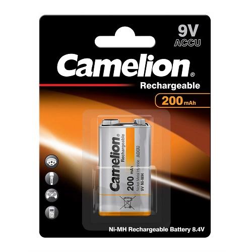 Camelion Rechargeable Battery 9V, NH-9V200BP1