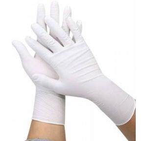 Surgical Latex Medical Examination Disposable Hand Gloves White (Pack of 1 Pair)