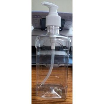 Hand Sanitizer Dispensable Bottle Empty 500 ml with Push Pump