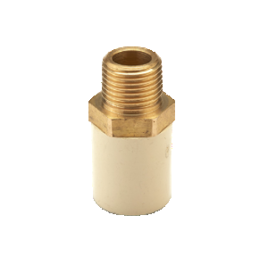 Ashirvad Male Adapter 70000515 Flowguard Plus Brass Threaded 3 Inch CPVC 80 mm