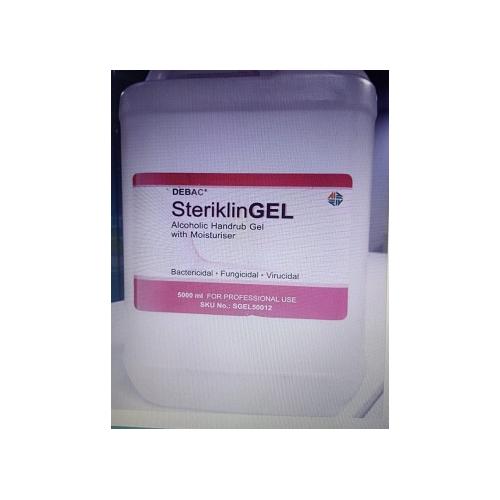 Steriklin Hand Santizer Gel with 65% Alcohol SKU N0-SGEL50012 1 Ltr