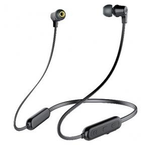 Infinity (JBL) Wireless Neckband with Deep Bass Dual EQ Bluetooth 5.0 & Sweatproof (Charcoal Black) Glide N100