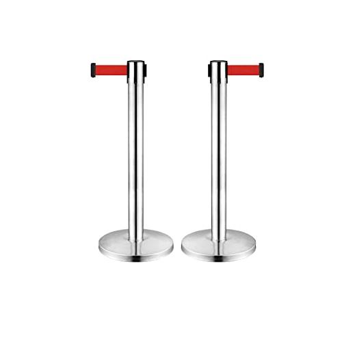 Dolphy Stainless Steel Silver Queue Manager Set of 2