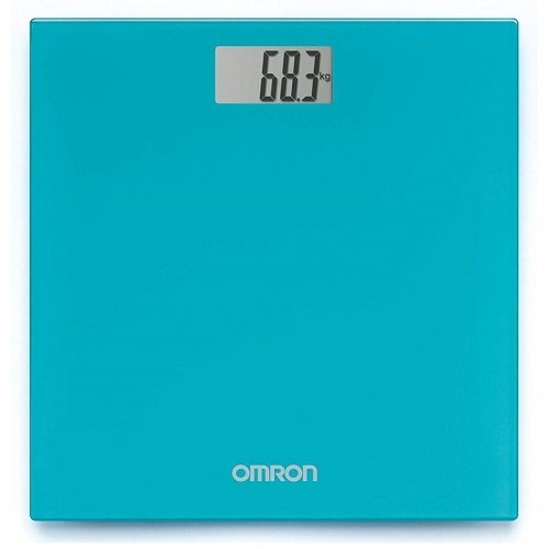 Omron Digital Weight Machine Ocean Blue HN-289