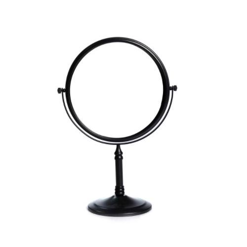 Dolphy Vanity Mirror  Black 8 Inch, DMMR0033
