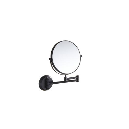 Dolphy Glossy Mirror Satin Glossy Mirror Satin Black 8x1x8 Inch, DMMR0031