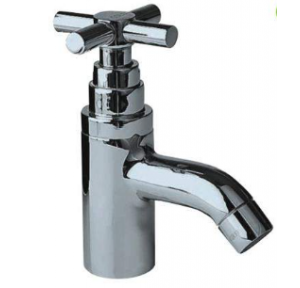 Jaquar Solo Pillar Cock Bathroom Faucet - SOL-CHR-6011