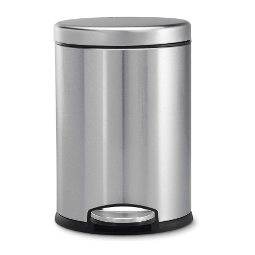 SS Paddle Steel Dustbin (Small) 8X12