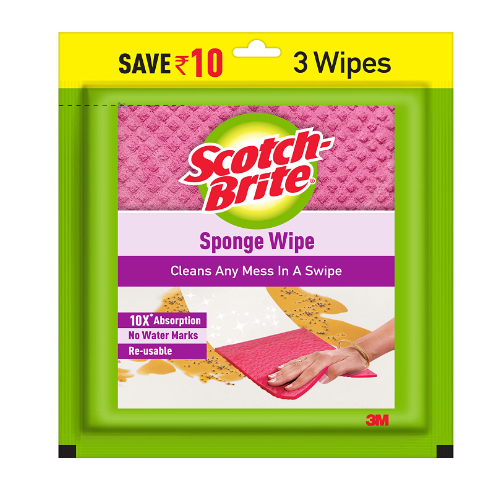3M Sponge Wipe (Pack of 3)