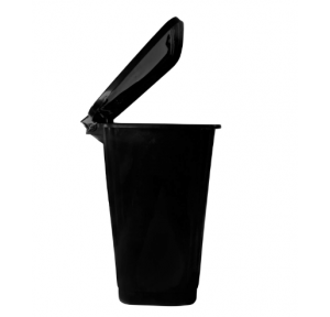 Dustbin With Hunt Plastic 30 Ltr