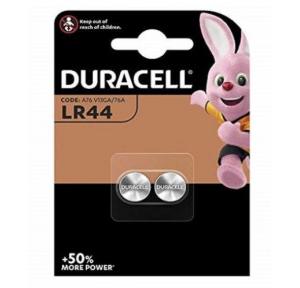 Duracell Coin Battery Alkaline LR44 Pack Of 2 Pcs