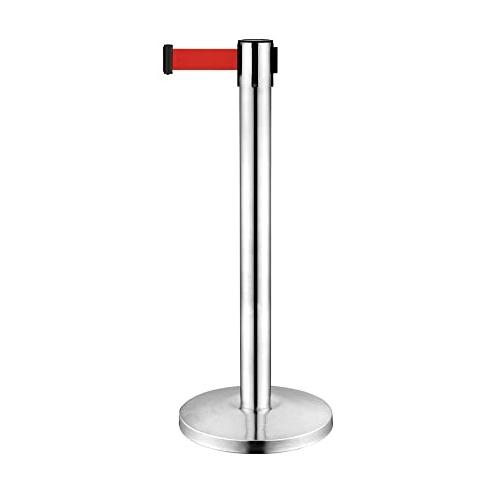 Dolphy Queue Manager SS Height: 900mm Base: 320mm Weight: 6 Kg Silver DQMG0013