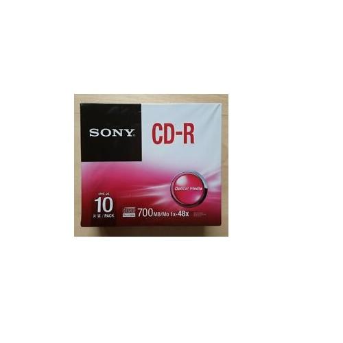 Sony CD-R 1x10 With Pack