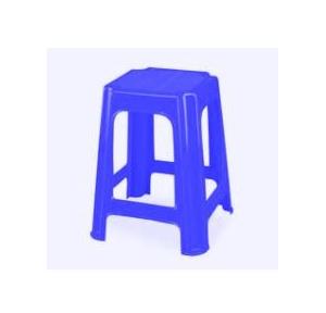 Nilkamal Plastic Stool STL 07 Blue