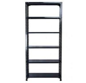 Angle Rack 6 Shelves Slotted 12 Gauge Mild steel 40x40x4 mm Thick, size: 96x48x18 Inch with 18 Gauge MS Shelves