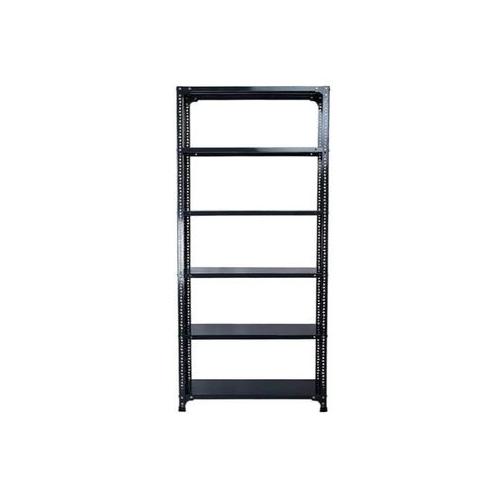 Angle Rack 6 Shelves Slotted 12 Gauge Mild steel 40x40x4 mm Thick, size: 96x48x18 Inch with 18 Gauge MS Shelves