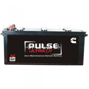 Cummins Pulse Ultra Battery (Zero maintenance Genset Battery 12 Volt 160AH) Used for  Cummins 1010 KVA DG Pulse, AX1012845
