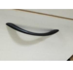 C Type Cupboard Handle with Screw 6 inch Black Color