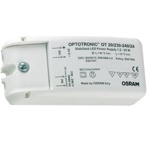 Osram LED Driver, 20W, 350mA, 220-240V, OT 20/220-240/24