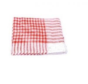 Table Cloth Duster Cotton 12x12 Inch Red