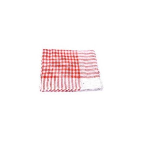 Table Cloth Duster Cotton 12x12 Inch Red