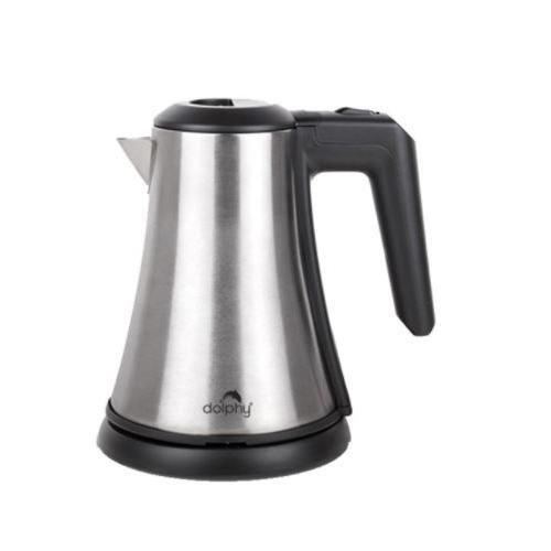 Dolphy Electric Kettle 304 Stainless Steel+ABS  800-1000W 0.8 Ltr, DKTL0017