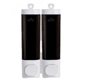 Dolphy Soap Dispenser Set of 2 ABS 300+300 ml, DSDR0074