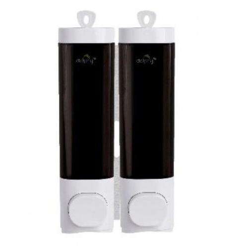 Dolphy Soap Dispenser Set of 2 ABS 300+300 ml, DSDR0074