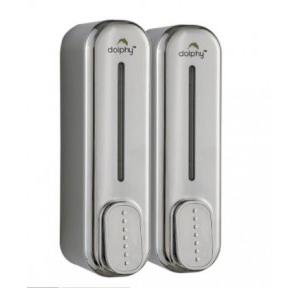 Dolphy Soap Dispenser Set of 2 ABS 350+350 ml, DSDR0066