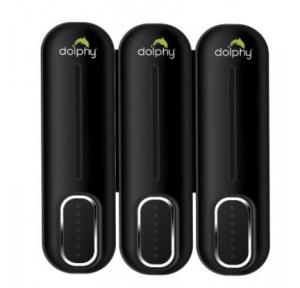 Dolphy Soap Dispenser Set of 3 ABS 350+350+350 ml, DSDR0061