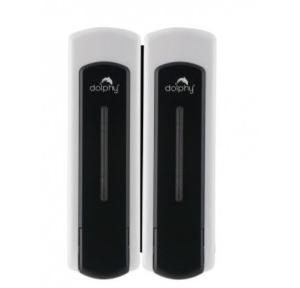 Dolphy Soap Dispenser Set of 2 ABS 350+350 ml, DSDR0059