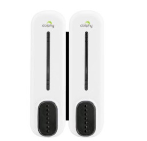 Dolphy Soap Dispenser Set of 2 ABS 350+350 ml, DSDR0039