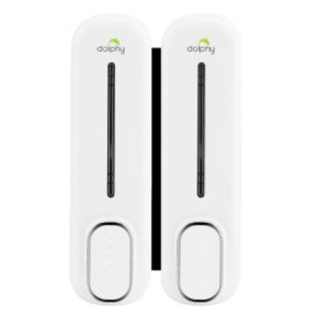 Dolphy Soap Dispenser Set of 2 ABS 350+350 ml, DSDR0043