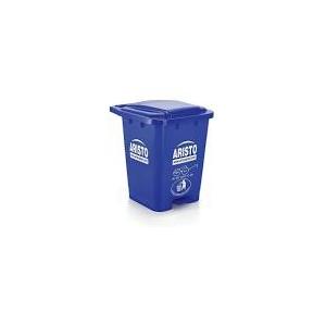Aristo Pedal Step On Garbage Waste Dustbin Blue Color Plastic 45 Ltr