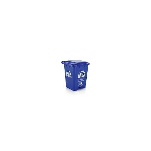 Aristo Pedal Step On Garbage Waste Dustbin Blue Color Plastic 45 Ltr