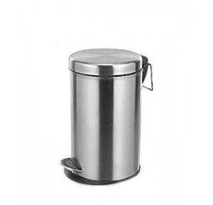 Pedal Dustbin Plain SS202 8 Ltr