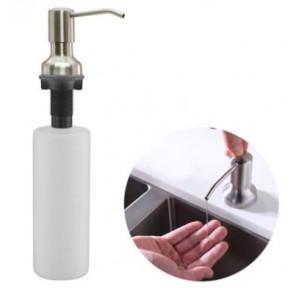 Dolphy Counter Top Soap Dispenser SS 304 500 ml, DSDR0097