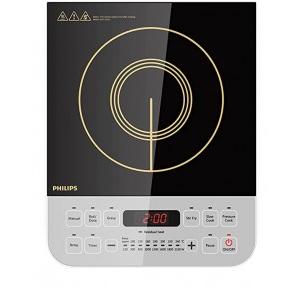 Philips Viva Collection HD4928/01, 2100-Watt Induction Cooktop (Black)