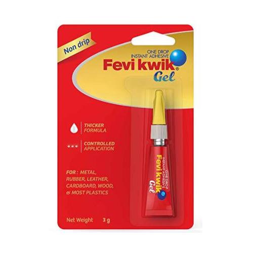 Pidilite Fevikwik Gel One Drop Instant Adhesive 3gm