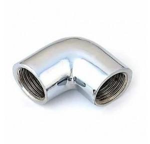 Elbow Heavy Duty Chrome Plated 1/2 Inch Brass 90 Degree 15mm