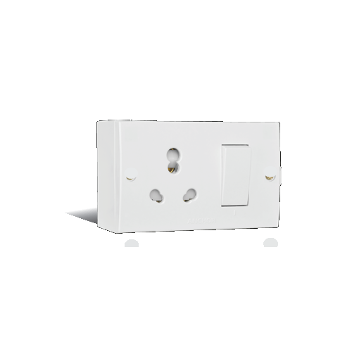 Anchor 16A Switch Socket With PVC Box