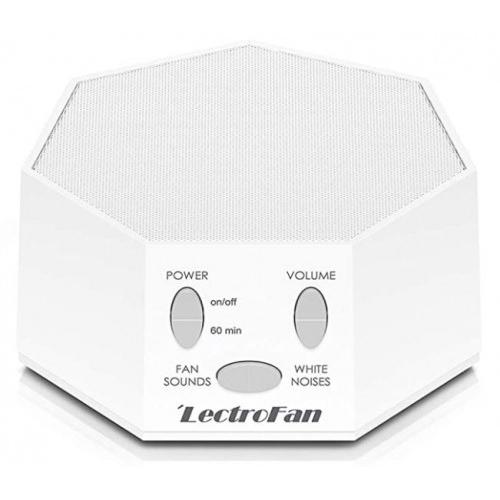 LectroFan Sound and White Noise Machine, White (FFP), ASM1007-FFP