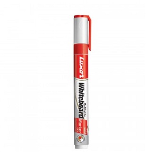 Luxor Refillable White Board Marker Pen 1223 (Red)