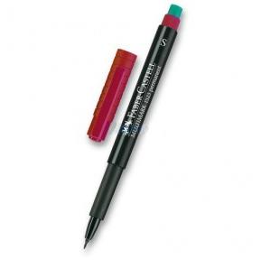 Faber Castell Multimark 1523 Permanent Marker Red