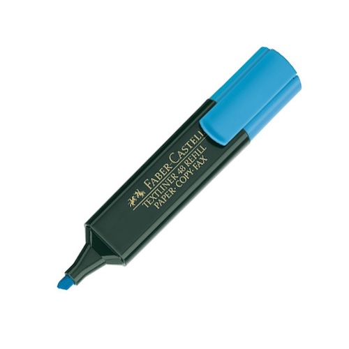 Faber Castell Blue Highlighter Textliner 48 Refill