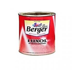 Berger Luxol High Gloss Enamel Paint Grey, 1 Ltr