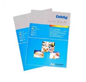 Oddy ST-10 A4100 A4 Size Paper Labels For Laser, Inkjet & Copiers (100 Sheets Per Pkt.)